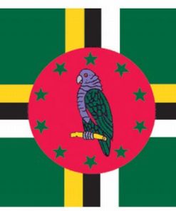 Dominica 5'x8' Nylon Flag