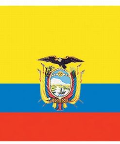 Ecuador Civil 4'x6' Nylon Flag