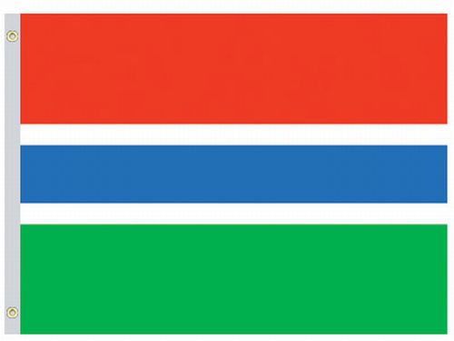 Gambia 2'x3' Nylon Flag