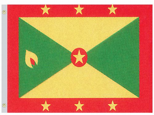 Grenada 4'x6' Nylon Flag
