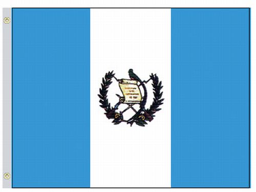 Guatemala Civil 4'x6' Nylon Flag