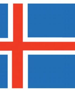 Iceland 3'x5' Nylon Flag