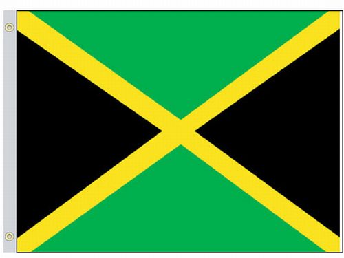 Jamaica 4'x6' Nylon Flag