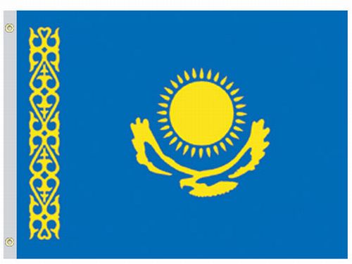 Kazakhstan 2'x3' Nylon Flag