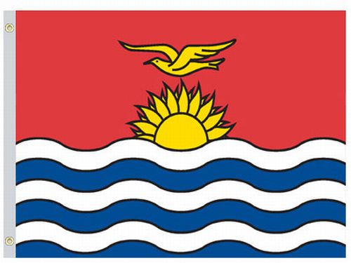 Kiribati 3'x5' Nylon Flag
