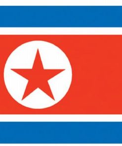 Korea North 5'x8' Nylon Flag