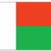 Madagascar 4'x6' Nylon Flag