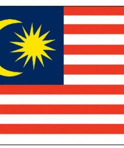Malaysia 4'x6' Nylon Flag