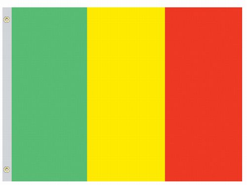 Mali 4'x6' Nylon Flag