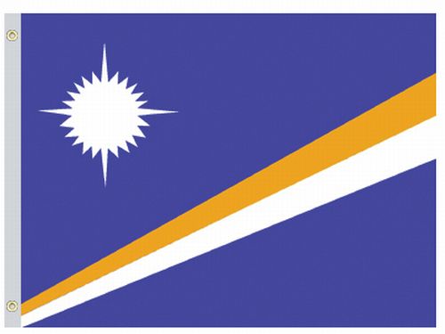 Marshall Islands 2'x3' Nylon Flag