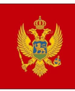 Montenegro 4'x6' Nylon Flag