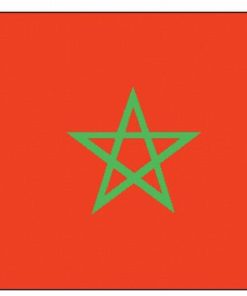 Morocco 2'x3' Nylon Flag