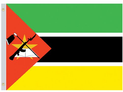 Mozambique 2'x3' Nylon Flag