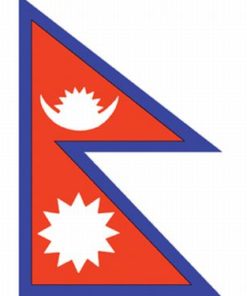 Nepal 4'x6' Nylon Flag