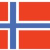 Norway 2'x3' Nylon Flag