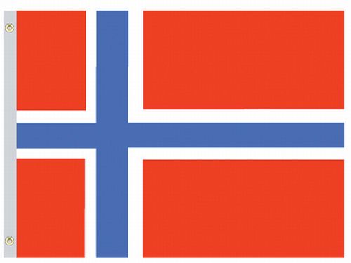 Norway 2'x3' Nylon Flag
