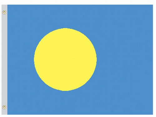 Palau 3'x5' Nylon Flag