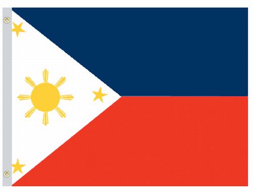Philippines 2'x3' Nylon Flag