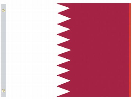 Qatar 4'x6' Nylon Flag