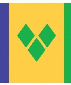 St. Vincent/Grenadines 5'x8' Nylon Flag