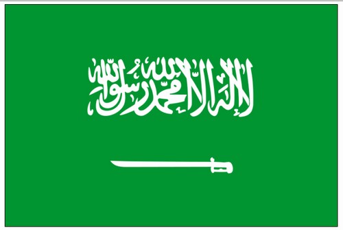 Saudi Arabia 3'x5' Nylon Flag