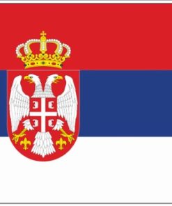 Serbia 3'x5' Nylon Flag