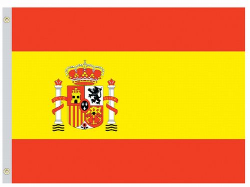 Spain Govt 5'x8' Nylon Flag