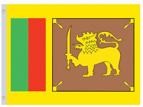 Sri Lanka 3'x5' Nylon Flag