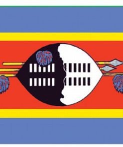 Swaziland 2'x3' Nylon Flag