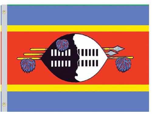 Swaziland 2'x3' Nylon Flag