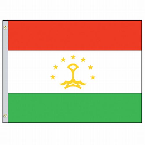 Tajikistan 5'x8' Nylon Flag