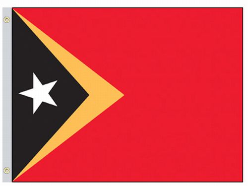 East Timor-Leste 4'x6' Nylon Flag