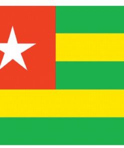 Togo 3'x5' Nylon Flag