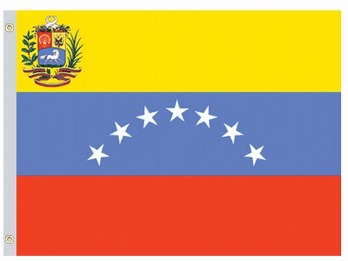 Venezuela Govt 2'x3' Nylon Flag