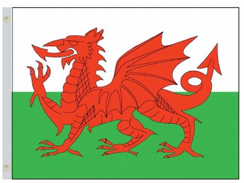 Wales 2'x3' Nylon Flag