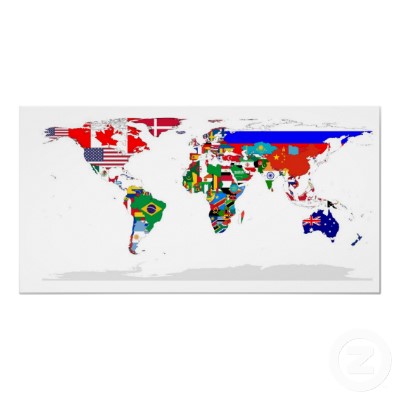 United Nations 4ft x 6ft Flag Set, 4'x6' Nylon U.N. Member Flag Set, 194 Flag United Nations Member Set