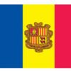 Andorra 4"x6" Stick Flag