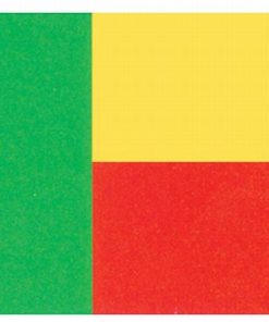 Benin 4"x6" Stick Flag