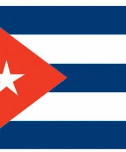 Cuba 4"x6" Stick Flag