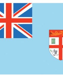 Fiji 4"x6" Stick Flag