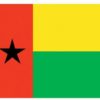 Guinea-Bissau 4"x6" Stick Flag