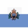 San Marino 4"x6" Stick Flag
