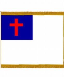 5'x8' Printed Indoor Christian Flag