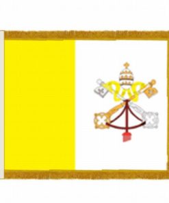 4'x6' Printed Indoor Papal/Vatican Flag
