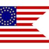 3'x5' Printed Nyl. Cavalry Guidon Flag