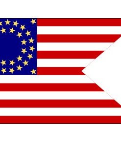 3'x5' Printed Nyl. Cavalry Guidon Flag