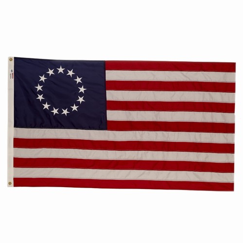 Nylon Betsy Ross 5'x8' Flag