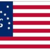 Bennington 4"x6" Stick Flag