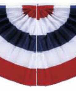 3'x6' Polycotton Full Fan Flag