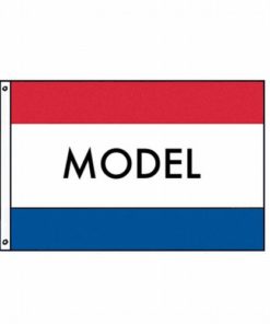 3'x5'  Polyester MODEL Flag
